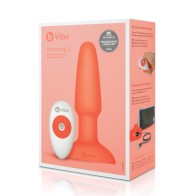 b-Vibe Rimming Plug 2 - Naranja