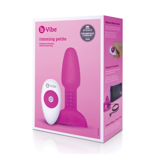 Mini Plug de Rimming b-Vibe - Placer Supremo