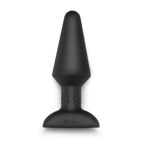 b-Vibe Rimming Plug XL Black Anal Pleasure