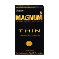 Condones Magnum Thin Paquete de 12