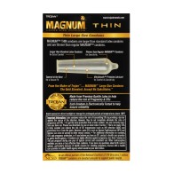 Condones Magnum Thin Paquete de 12