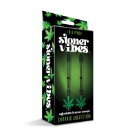 Pinzas Brillantes en la Oscuridad Stoner Vibes