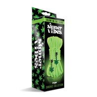 Stoner Vibes Glow in Dark Rope Green