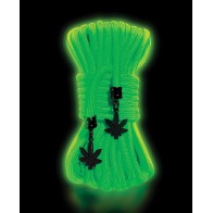 Stoner Vibes Glow in Dark Rope Green