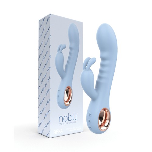 Vibrador Dual Nobu Rexa - Azul Claro