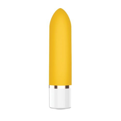 Nobu Mini Seik Tapered Bullet Yellow - Travel-Friendly Pleasure