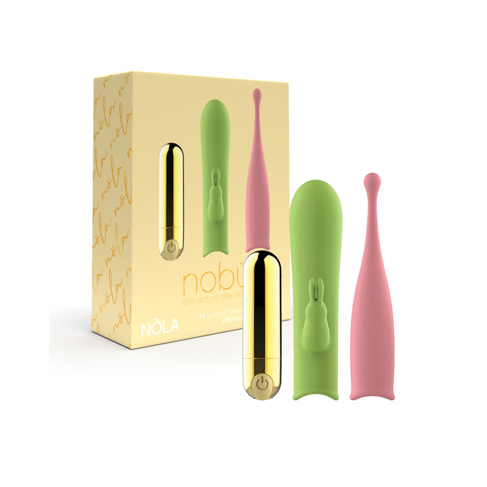 Nobu Nola Interchangeable Bullet Set for Versatile Stimulation