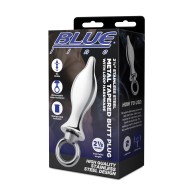 Plug Anal Tapered de Acero Blue Line - Juego de Temperatura