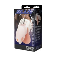 Blue Line Silicone Mini Cock Cage