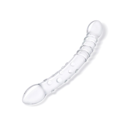 Dildo de Cristal Glas de 12 Pulgadas Double Trouble