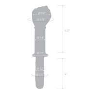 Glas 11 Inch Fist Double Ended Handle Grip