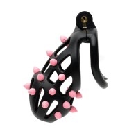 Cárcel FlexiSpike Sport Fucker Tamaño 2 Negro Rosa