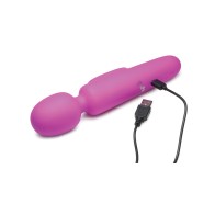 Bang 10X Digital Vibrating Wand Purple