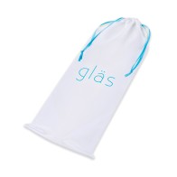 Glas 6" Dildo with Veins & Flat Base