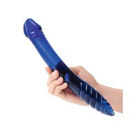 Dildo Doble de Vidrio de 11" Estimulación Punto G y P