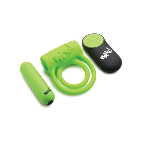 Bang Glow in the Dark Cock Ring with Remote Control