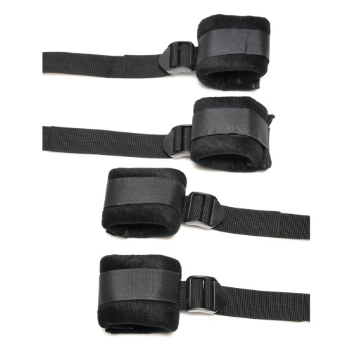 Deluxe Bed Restraint System - Black