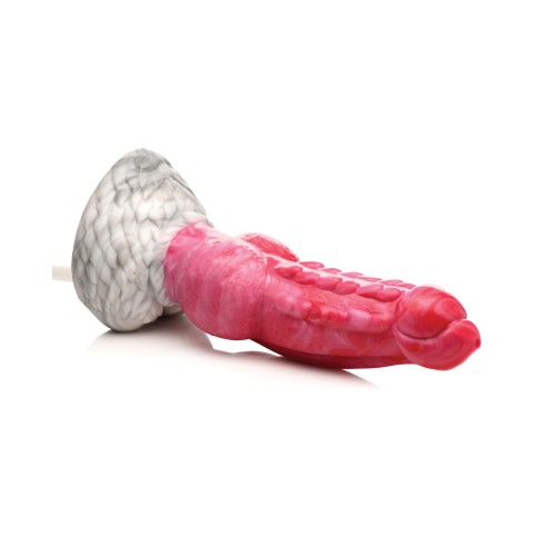 Dildo de Silicona Resurrector Phoenix con Chorro Rojo Blanco