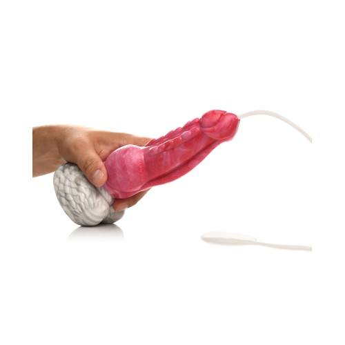 Dildo de Silicona Resurrector Phoenix con Chorro Rojo Blanco