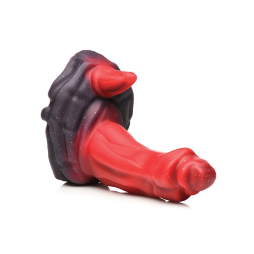 Creature Cocks Ogre Silicone Dildo - Red