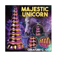 Creature Cocks Twilight Rainbow Glass Dildo