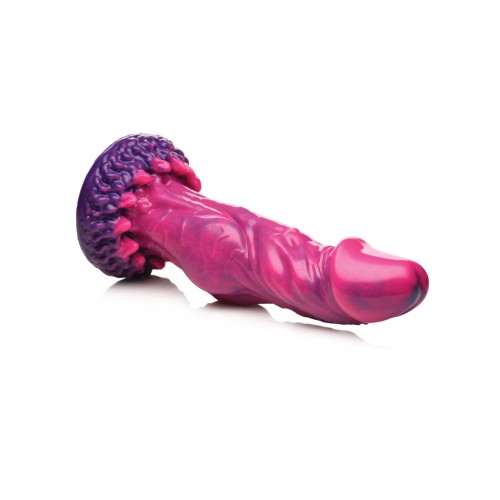 Dildo Vibrador Xenox Creature Cocks Control Remoto Rosa Púrpura