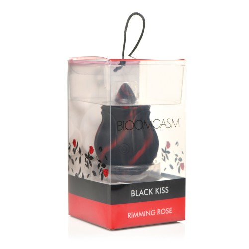 Bloomgasm The Rose Fondle 10X Clit Stimulator Black