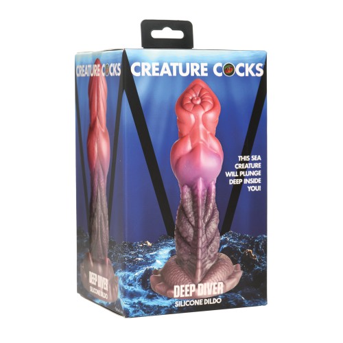 Creature Cocks Deep Diver Silicone Dildo