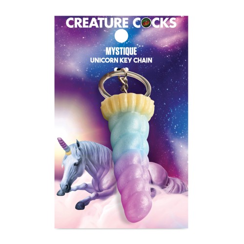 Creature Cocks Llave de Silicona Unicornio Multi Color