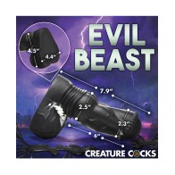 Creature Cocks Venom Silicone Dildo Black