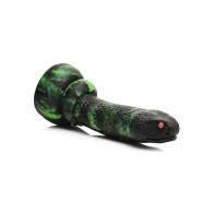 Creature Cocks Python Silicone Dildo Black/Green - Ultimate Pleasure