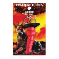 Creature Cocks Hell-Hound Key Chain Red