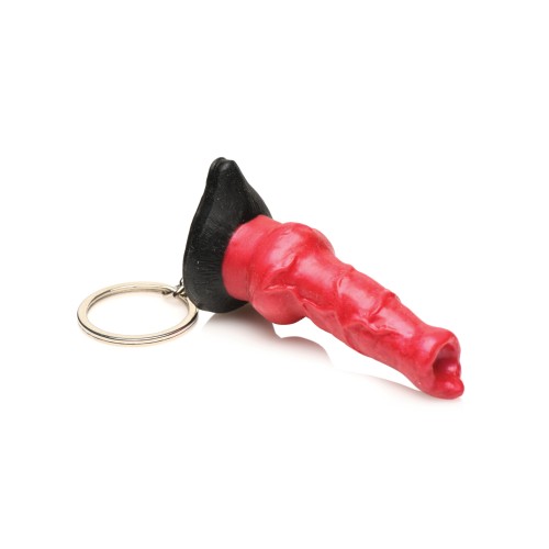 Creature Cocks Hell-Hound Key Chain Red