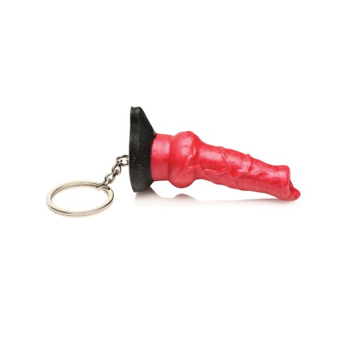 Creature Cocks Hell-Hound Key Chain Red