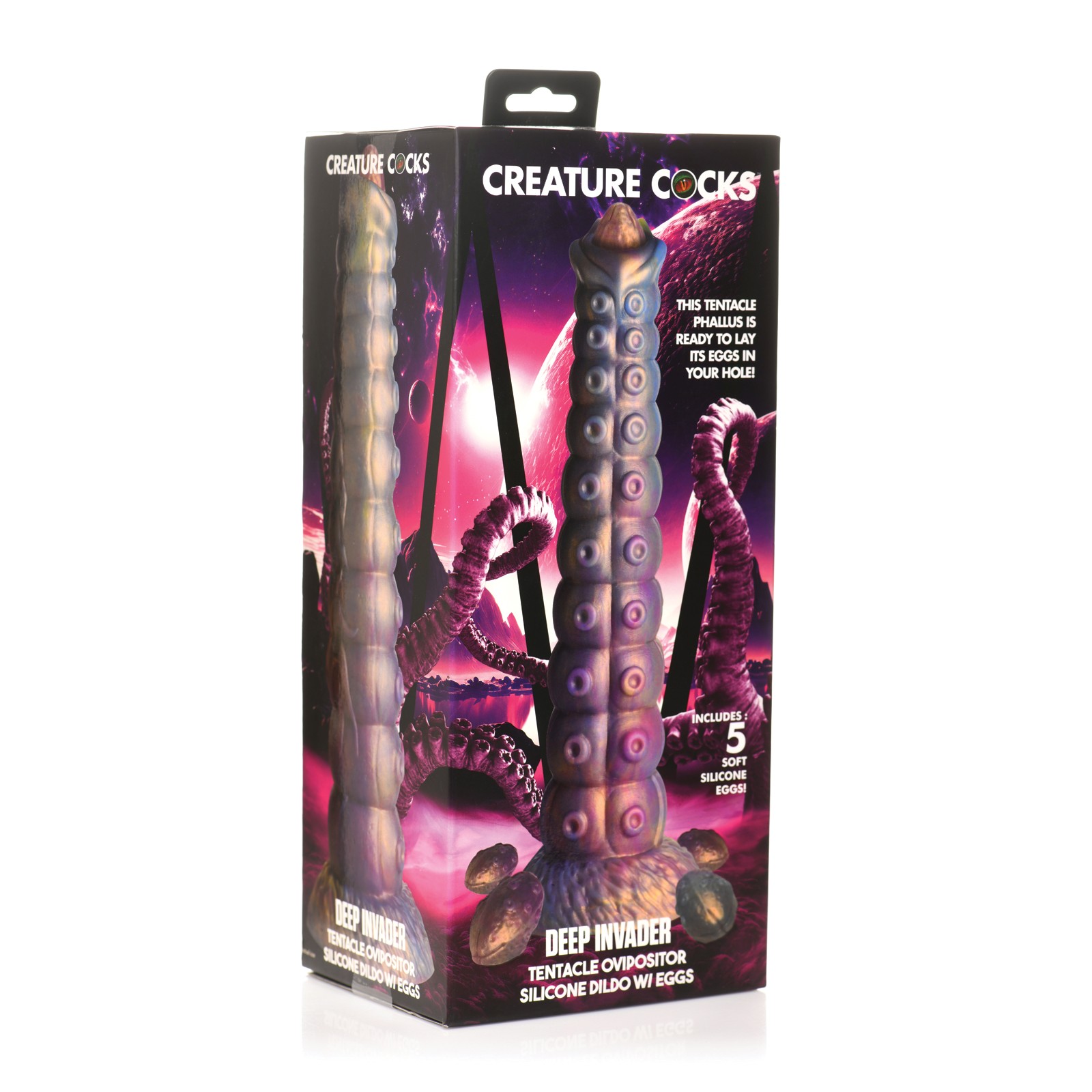 Creature Cocks Deep Invader Ovipositor Dildo - Cosmic Pleasure