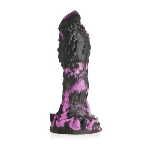 Creature Cocks Grim Silicone Dildo Black Purple