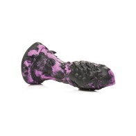 Creature Cocks Grim Silicone Dildo Black Purple