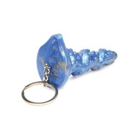 Creature Cocks Lord Kraken Silicone Key Chain Blue