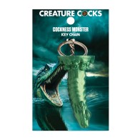 Creature Cocks Cockness Monster Silicone Key Chain - Multi Color