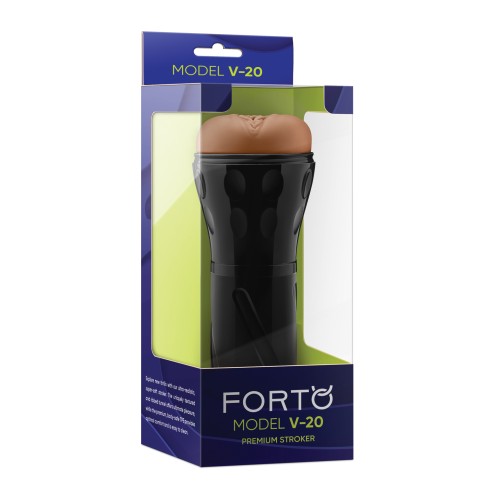 Forto Model V-20 Hard-Side Vagina Masturbator - Realistic Pleasure Experience