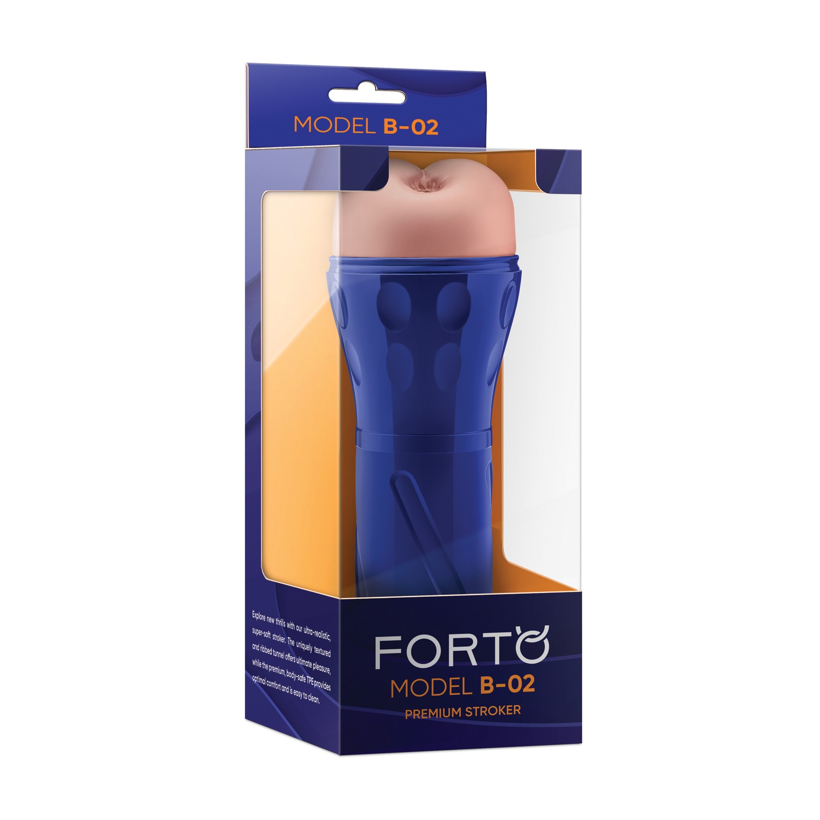 Forto Model B-02 Hard-Side Ass Masturbator Light