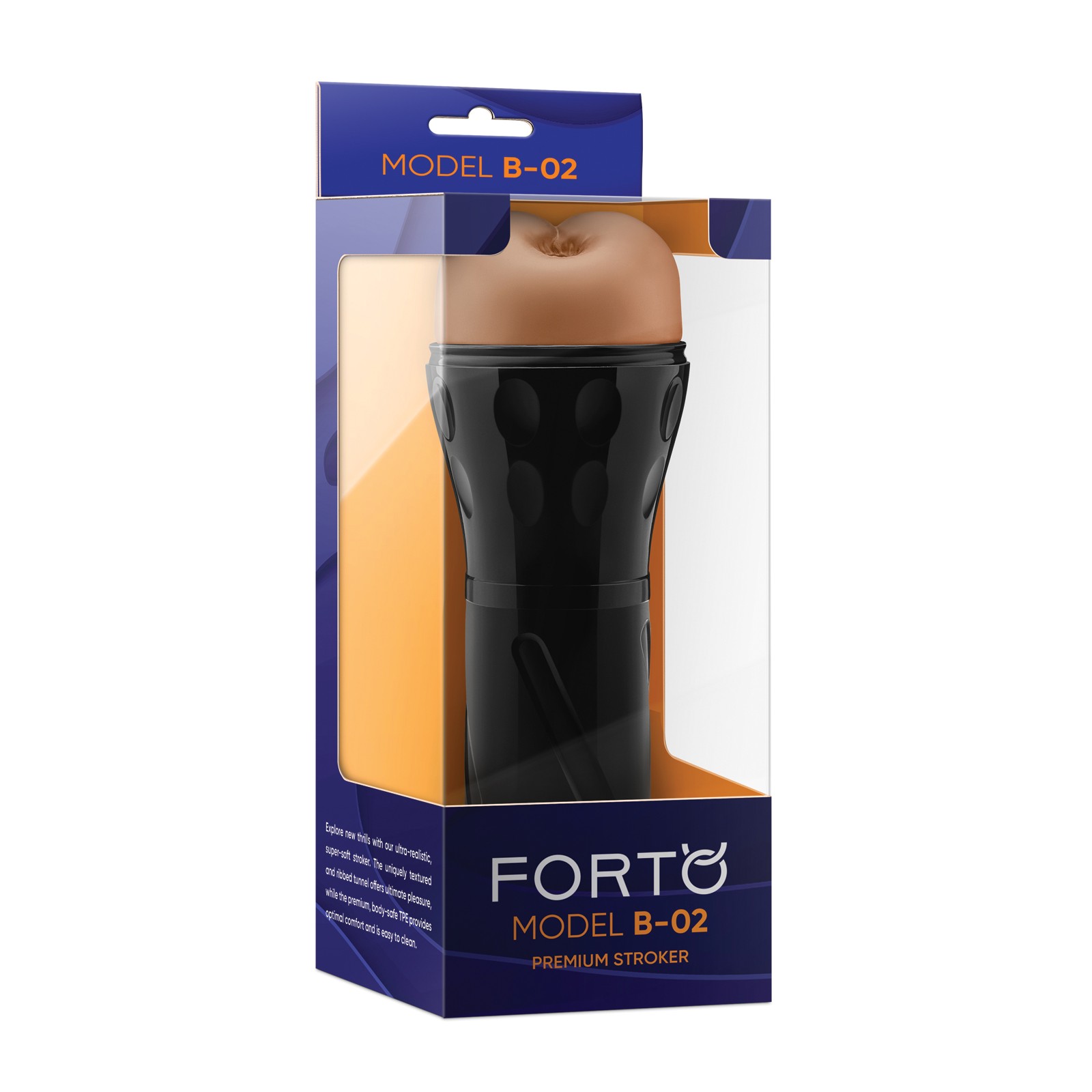 Forto Model B-02 Hard-Skin Masturbator for Realistic Fun