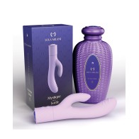 Vibrador Conejito Lola Milani Mystique con Botella de Orquídea - Lila