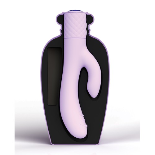 Lola Milani Mystique Rabbit Vibrator with Orchid Bottle - Lilac