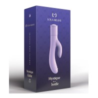 Vibrador Conejito Lola Milani Mystique con Botella de Orquídea - Lila