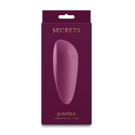 Secrets Juniper Vibrador Pulsante Rubí