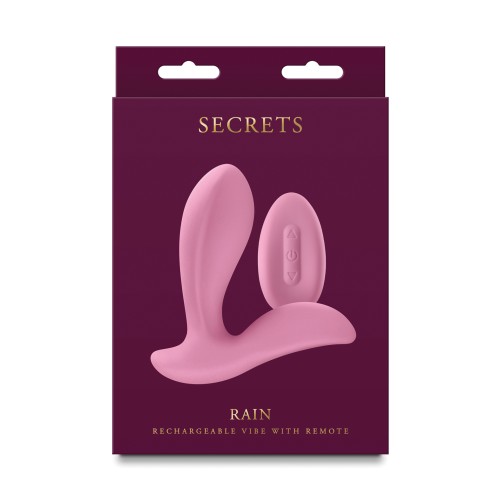 Secrets Rain Vibrator Coral