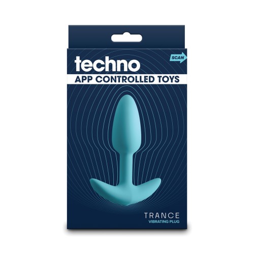 Techno Trance Vibrating Plug with App Control