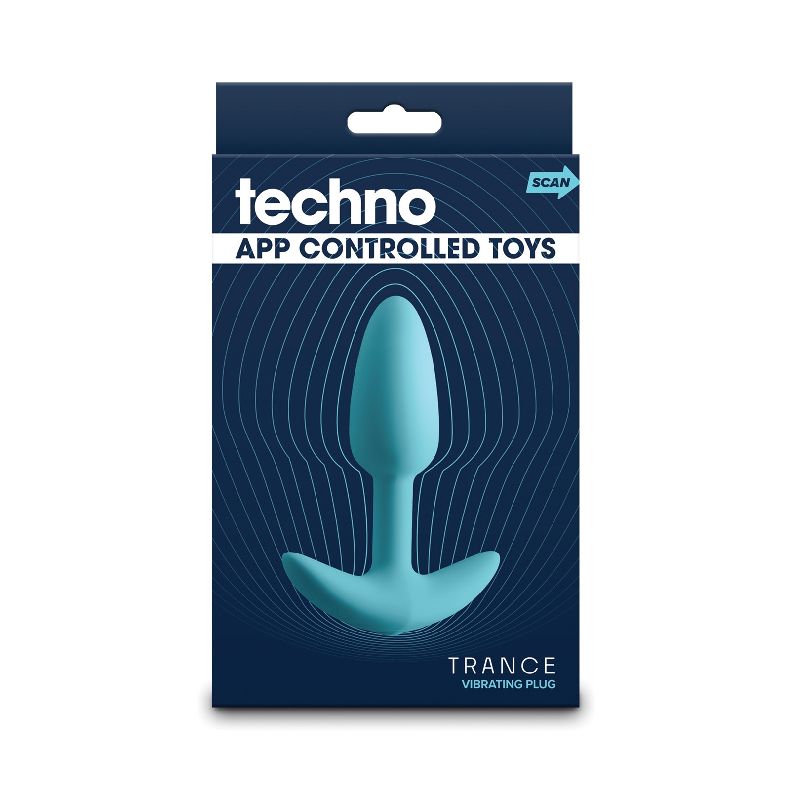 Techno Trance Vibrating Plug with App Control