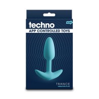 Techno Trance Vibrating Plug with App Control